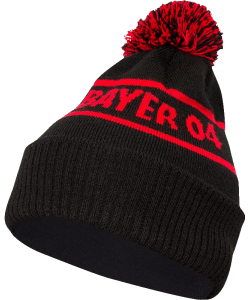 JAKO Bayer 04 Leverkusen BA1216 - Bonnet Coton Femme Homme Enfants Détails en Couleur Contrastante 2 Tailles Junior Senior