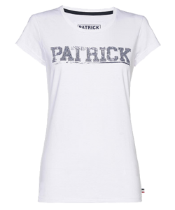 PATRICK PHOENIXW1H - T-Shirt Courtes Manches En Blanc Pour Femme Idéal Pour Loisirs en Été Plusieurs Tailles