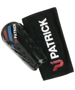 PATRICK LITE801 - Protège Tibia Avec Chaussette en Noir Homme Enfant Confortable sur la Jambe en Protection des Coups Différentes Tailles