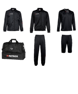 PATRICK STEEL701 - Pack Kit Acier Pour Homme Enfant en Noir ou Bleu Marin Meilleur Choix de Qualité pour Pratique Sport et Football Plusieurs Tailles