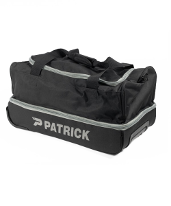 PATRICK PAT045 - Sac de Sport à Roulette Noir ou Bleu Marin Fonctionnel Résistant avec Compartiment Rigide Idéal pour Rangement Chaussures
