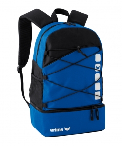 ERIMA 723 Club 5 Line - Multifunctional Backpack with Compartment Innovative Especially Practical Several Colors Standard Size Suitable For All Sports
