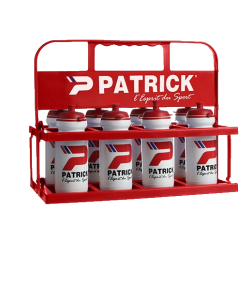 PATRICK H2OBAS805 - Panier Pour 8 Bouteilles en Plastique Indispensable pour Toute Équipe de Football ou Autre Activité Sport