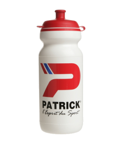 PATRICK H2OBOT801 - Bouteille  en Blanc/Rouge Plastique Capacité 0,5L Très Bonne Qualité Idéal pour Activité Sportive