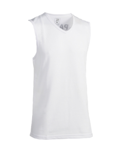 PATRICK CADIZ110 - T-Shirt Sans Manches en Blanc Pour Homme Enfant Idéal Pour Sport ou Loisirs Plusieurs Tailles
