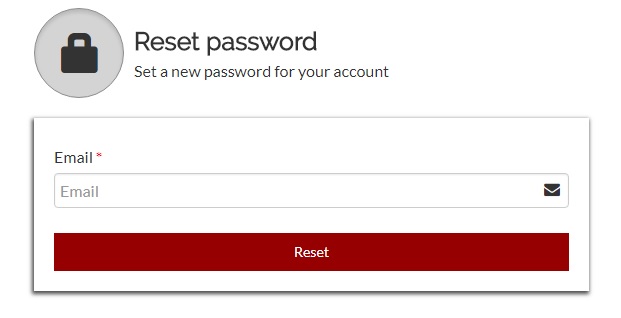 ExtraOffre Sport Reset Password