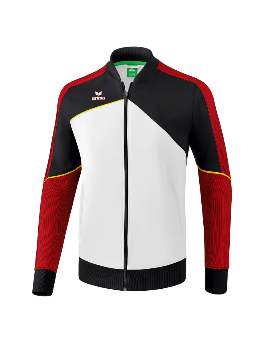 ERIMA 1011808 Presentation Jacket Premium One 2.0 White/Black/Red/Yellow
