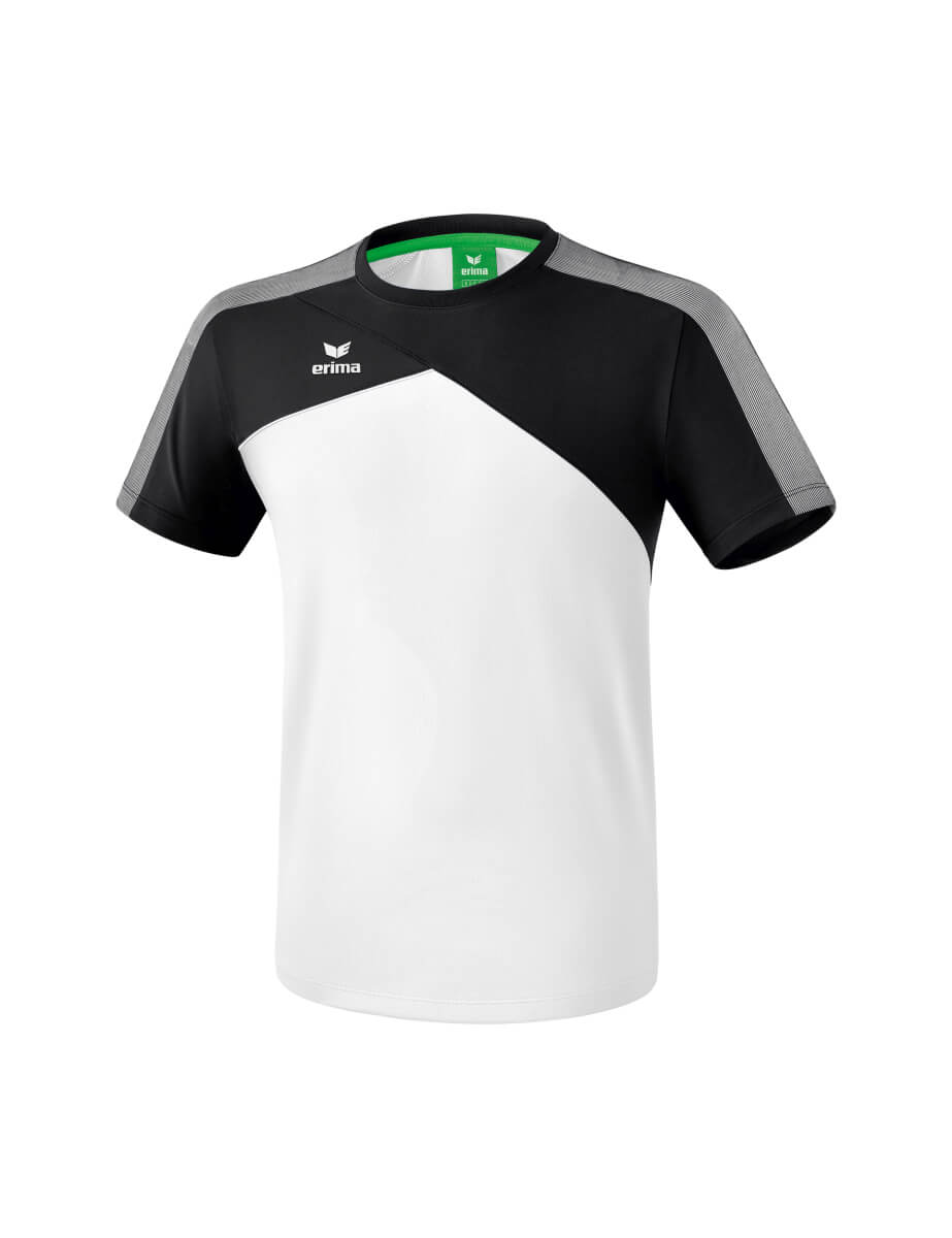 ERIMA 1081803 T-Shirt Premium One 2.0 Blanc/Noir/Blanc