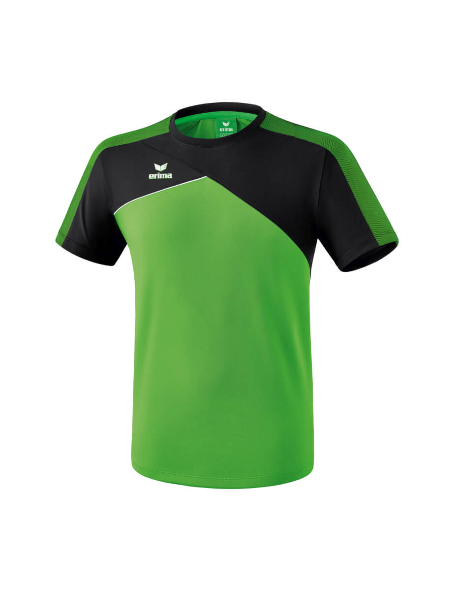 ERIMA 1081805 T-Shirt Premium One 2.0 Green/Black/White
