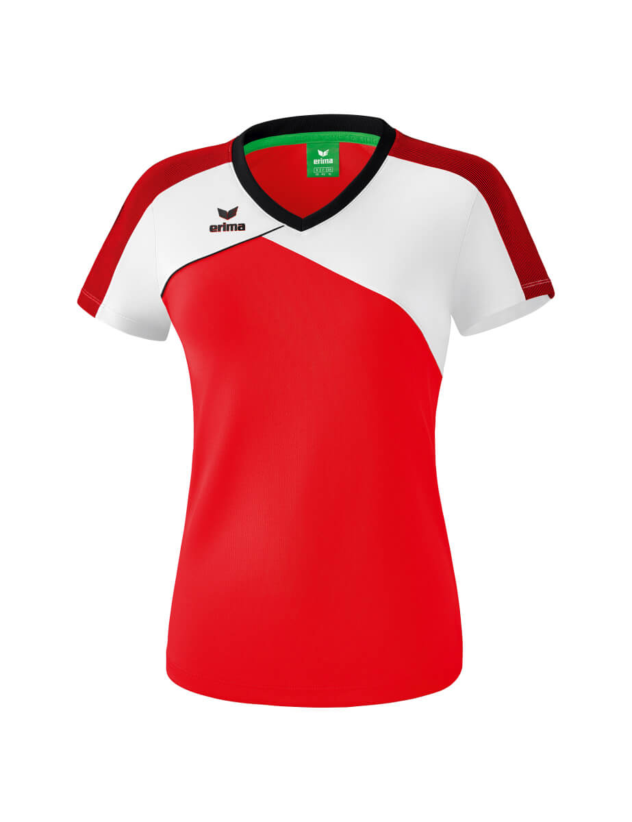 ERIMA 1081810 T-Shirt Premium One 2.0 Red/White/Black