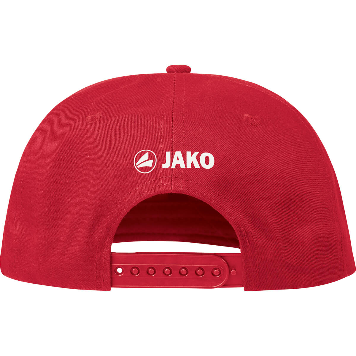 JAKO 1286-01-P01 Base Cap Red Back