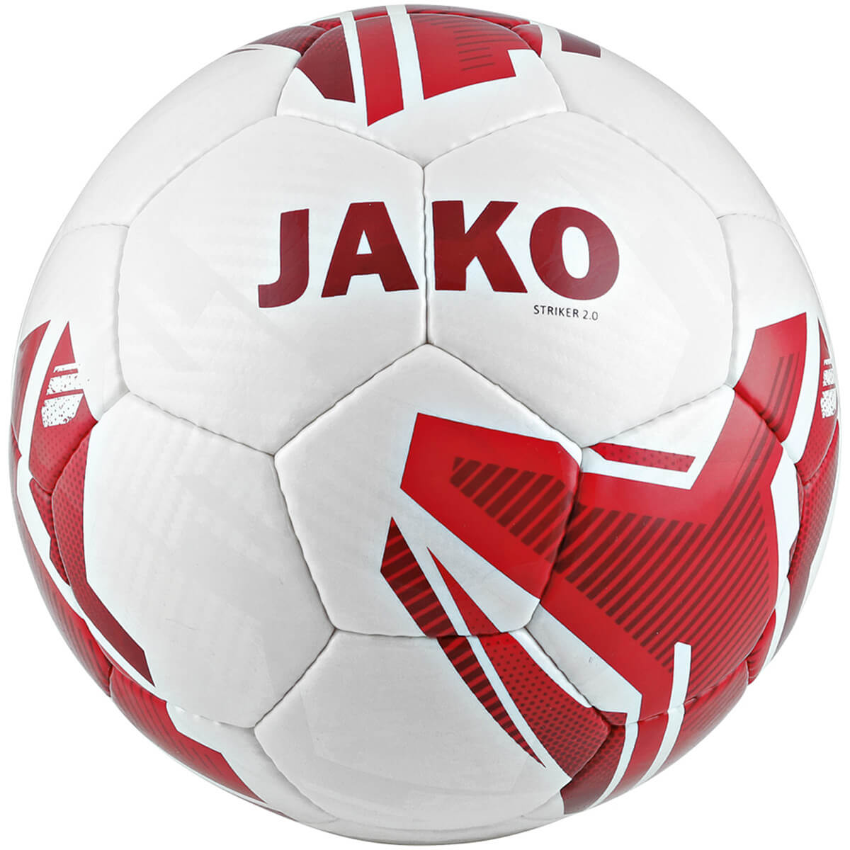 JAKO 2353-01 Ballon Entraînement Striker 2.0 Blanc/Rouge