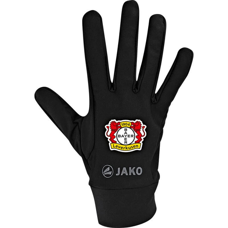 JAKO BA2588-08-1 Functional Gloves Bayer 04 Leverkusen Black