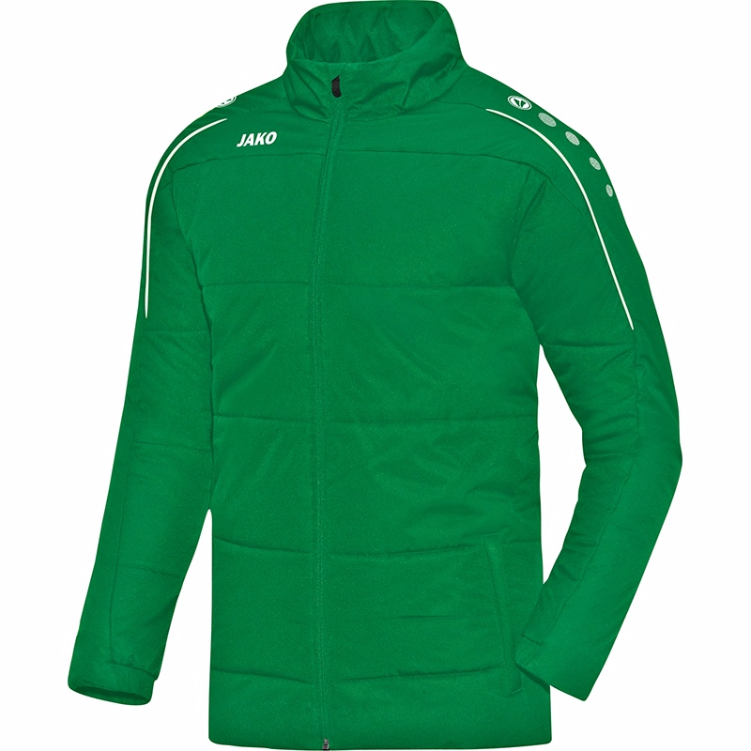 JAKO 7150-06 Coach Jacket Classico Green Front