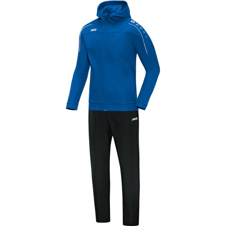 JAKO M9650-04 Hooded Leisure Tracksuit Classico Royal Blue