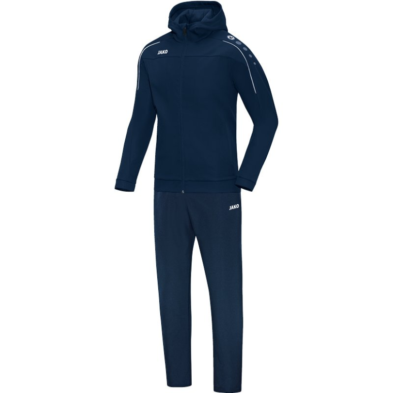 JAKO M9650-09 Hooded Leisure Tracksuit Classico Navy