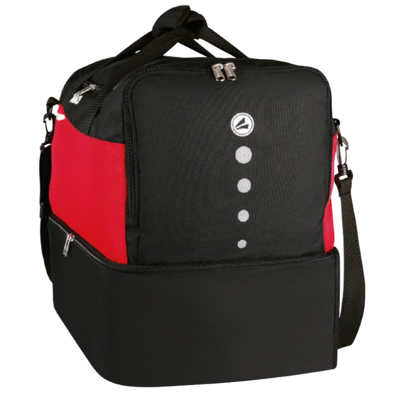 JAKO-2018-01-3 Sport Bag Competition 2.0 Black/Red Side View
