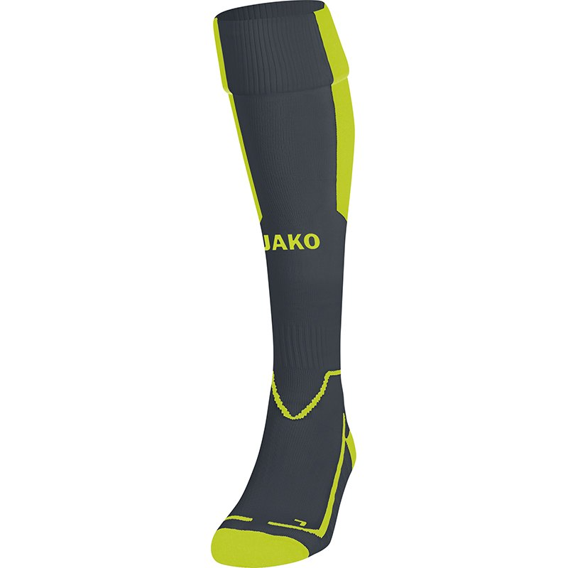 JAKO-3866-21 Chaussettes Football Lazio Anthracite/Lime