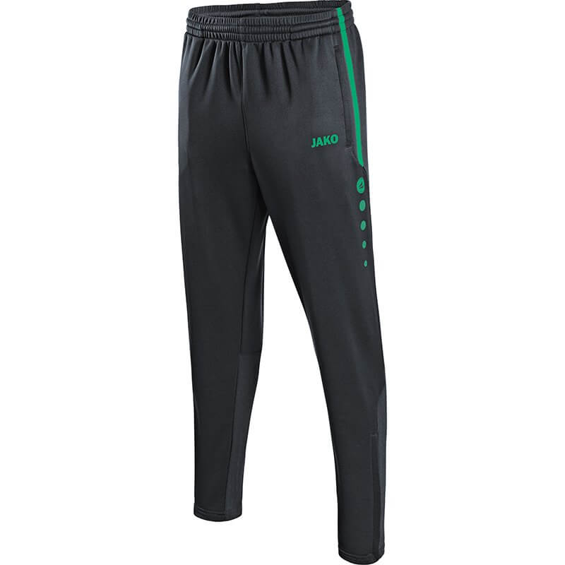 JAKO-8495-24 Training Pants Active Anthracite/Turquoise