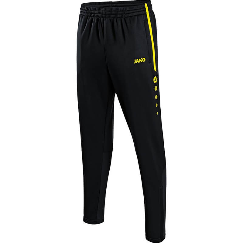 JAKO-8495-33 Training Pants Active Black/Fluo Yellow