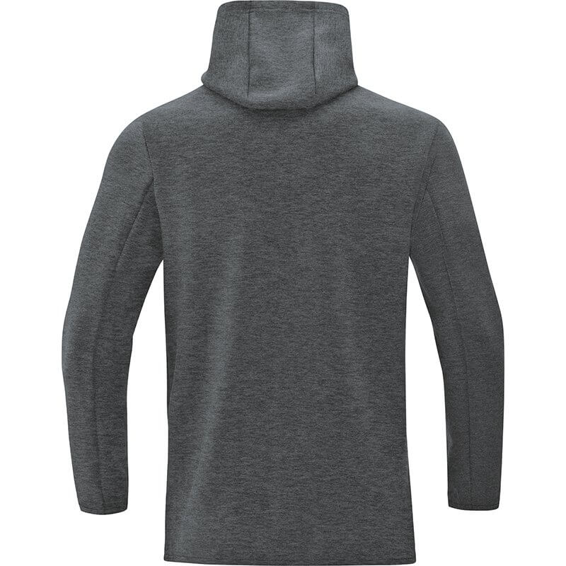 JAKO-6729M-21-2 Hooded Sweatshirt Premium Basics Mixed Anthracite Back