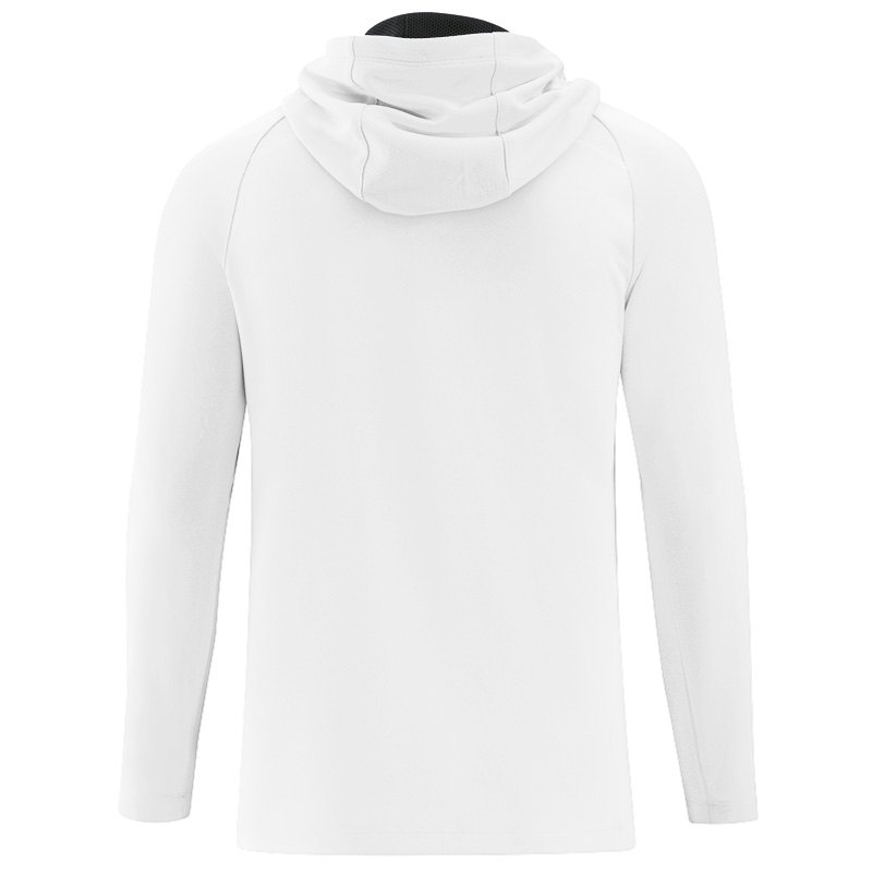 JAKO-8858-00-2 Sweater à Capuchon Prestige Blanc/Noir Arrière