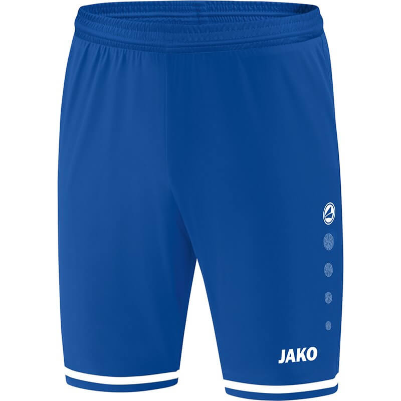 JAKO-4429-04 Short Striker 2.0 Bleu Royal/Blanc