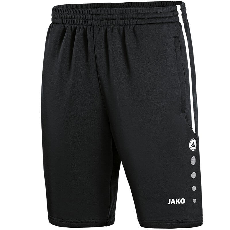 JAKO-8595-08 Training Shorts Active Black/White