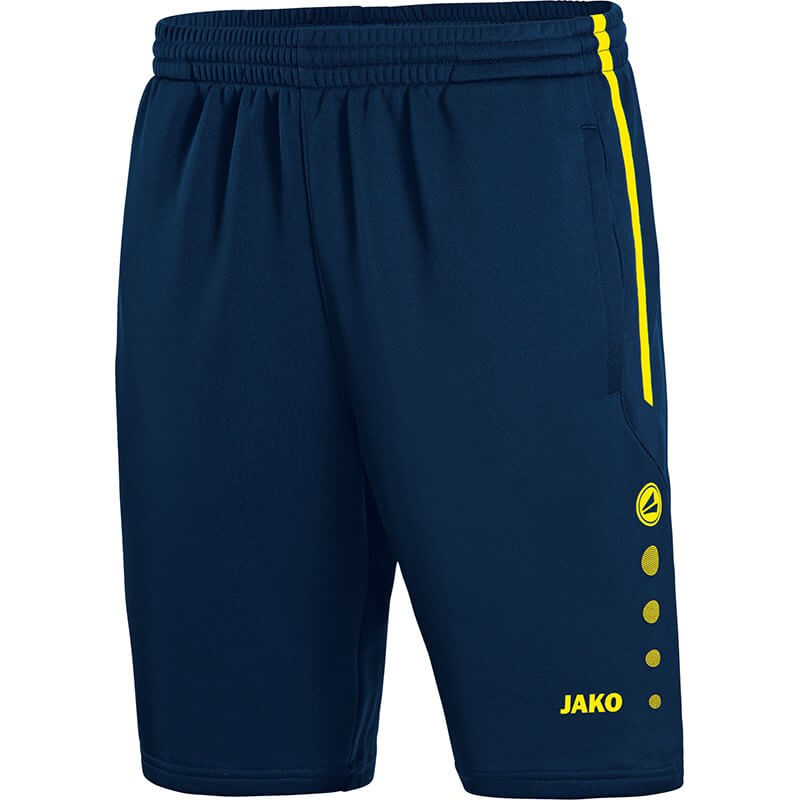 JAKO-8595-89 Training Shorts Active Navy/Fluo Yellow