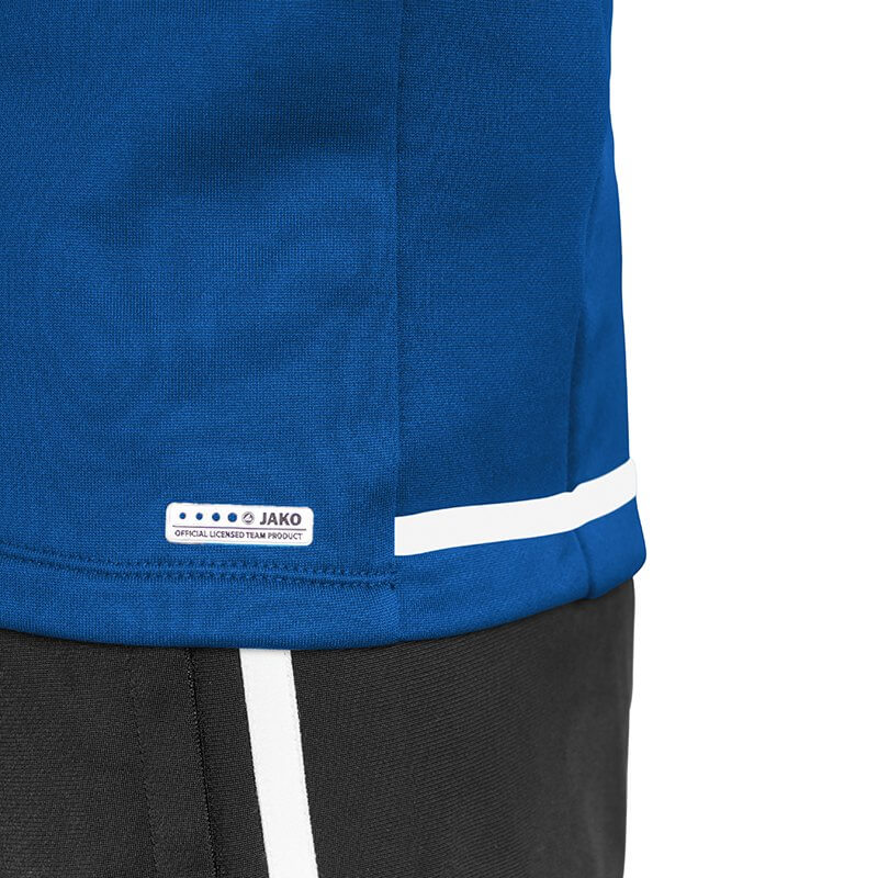 JAKO-8819-04-9 Sweater Striker 2.0 Bleu Royal/Blanc Label de Qualité