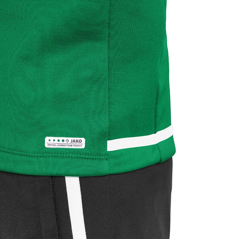 JAKO-8819-06-9 Sweater Striker 2.0 Vert/Blanc Label de Qualité