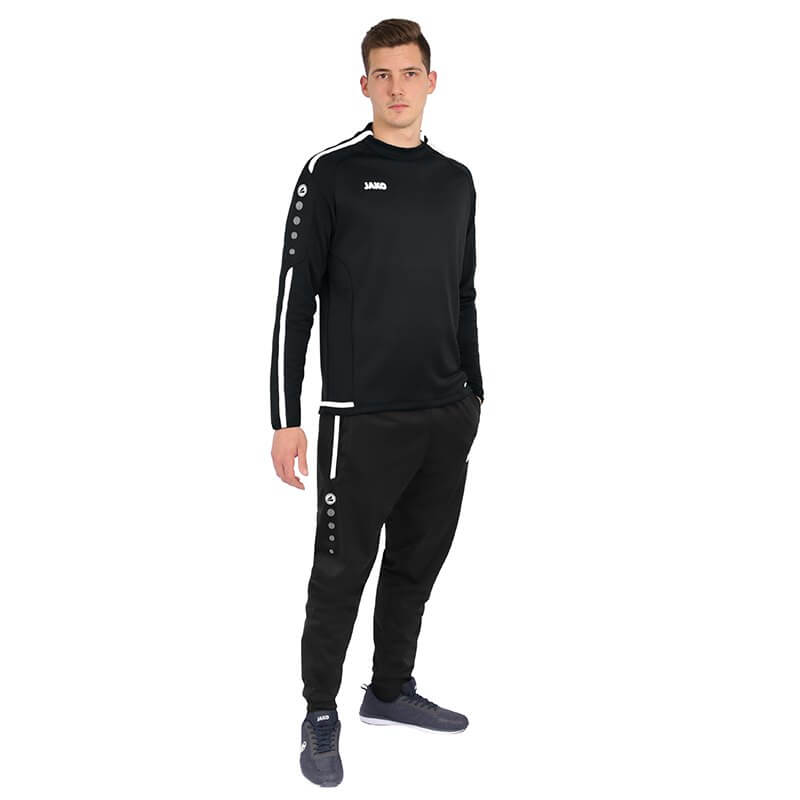 JAKO-8819-08-6 Sweat Striker 2.0 Black/White Complete Outfit