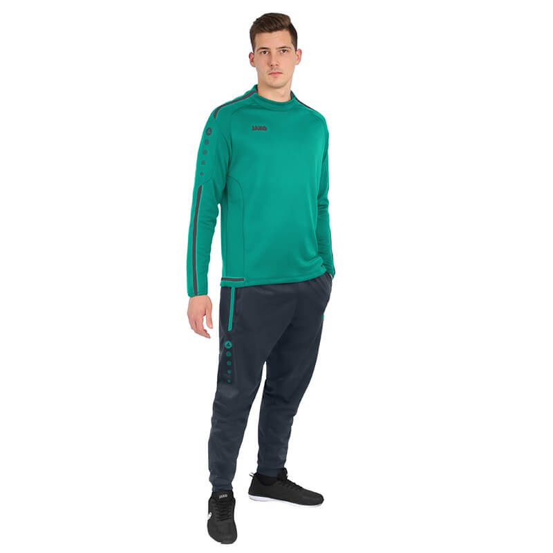 JAKO-8819-24-6 Sweat Striker 2.0 Turquoise/Anthracite Complete Outfit