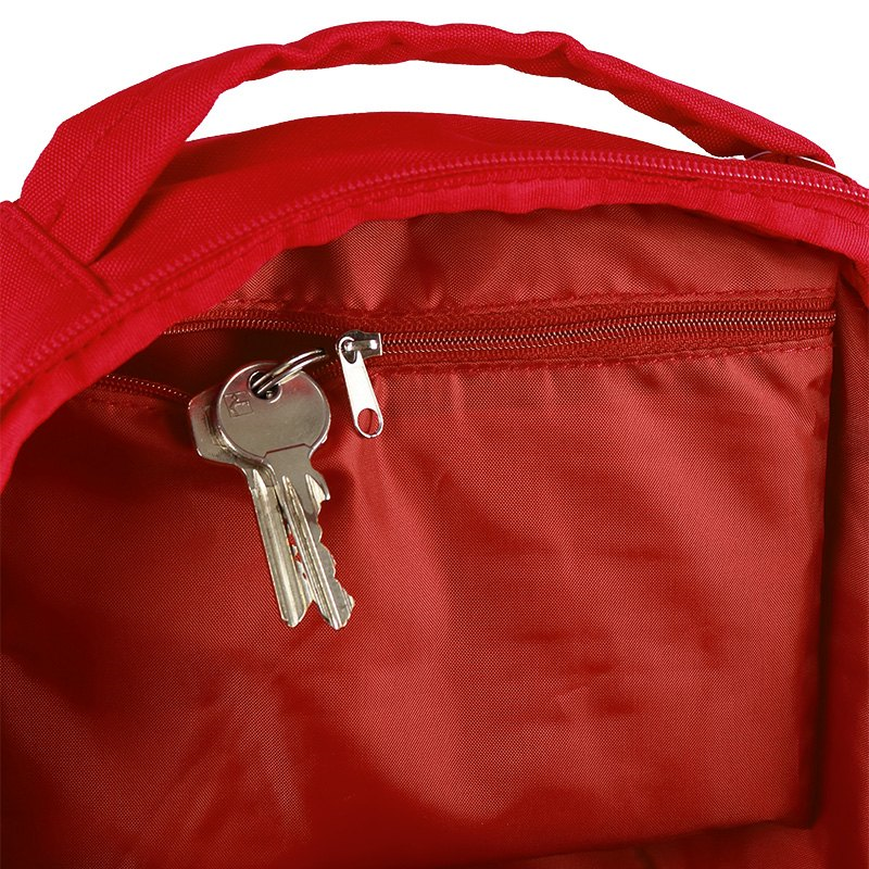 JAKO 1816-01-3 Backpack Striker Red Small Inside Pocket with Zipper