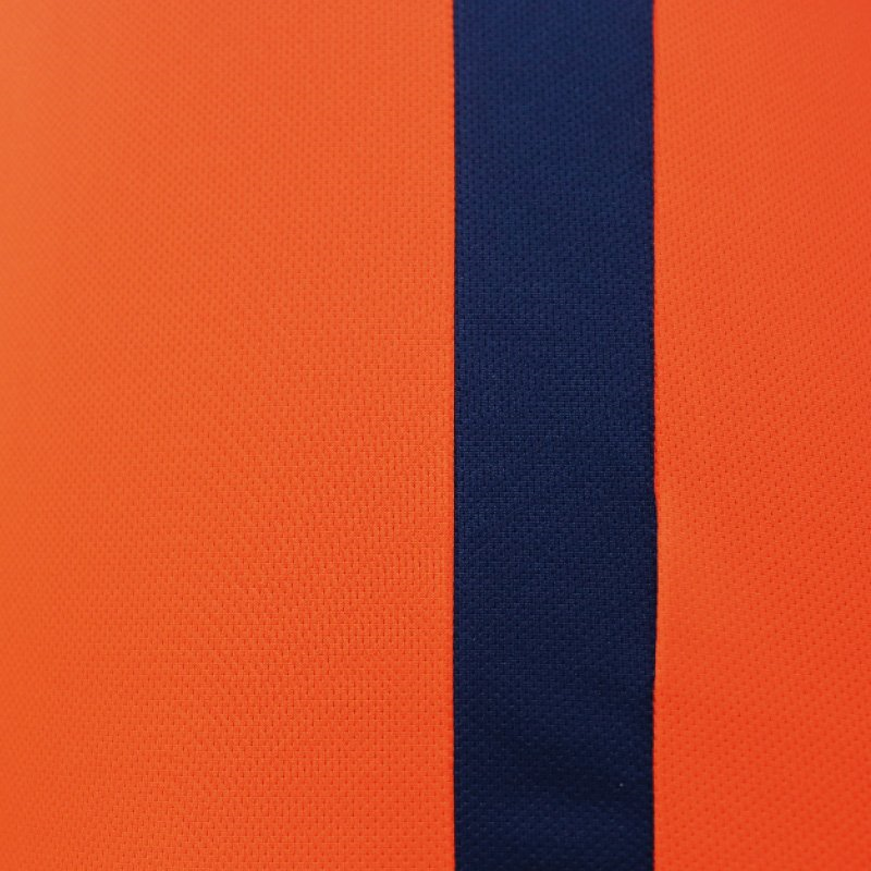JAKO 6116W-18-3 T-Shirt Striker Flamme/Bleu Nuit Polyester-Jacquard - 100% Polyester.