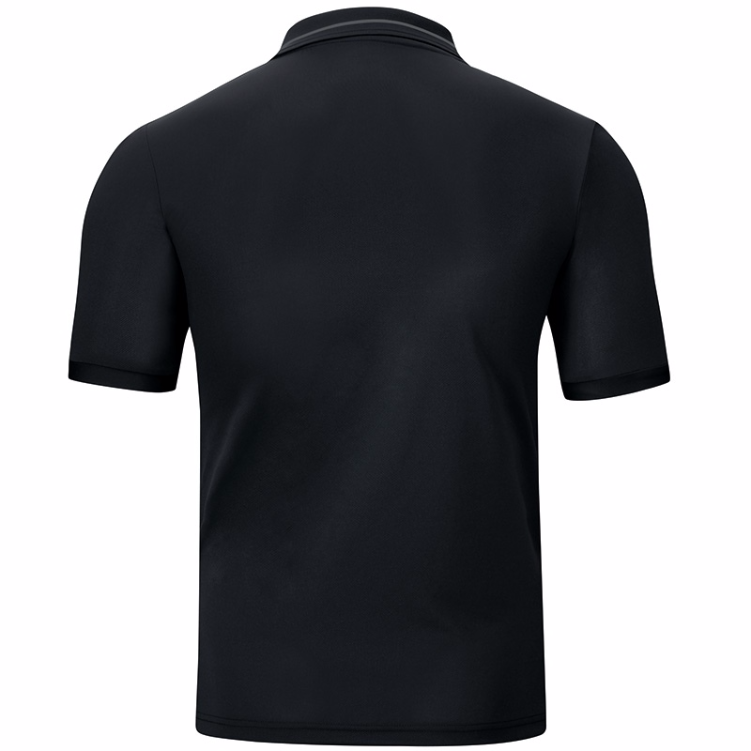 JAKO 6316W-08-2 Polo T-Shirt Striker Noir/Gris Arrière
