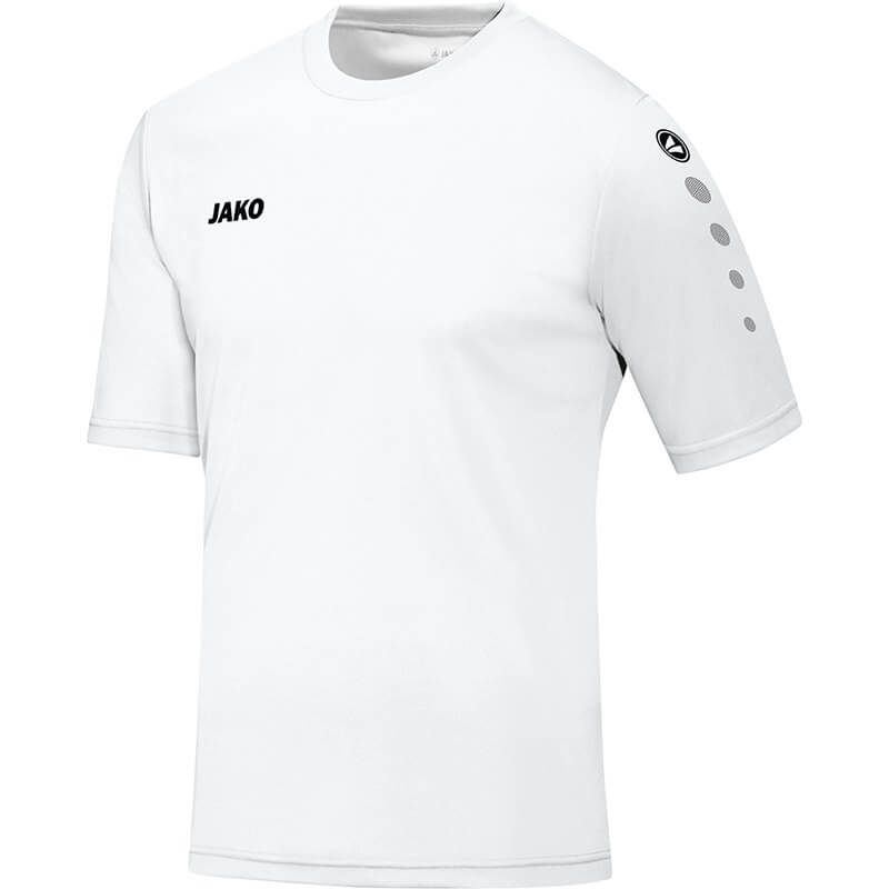 JAKO 4233-00 Maillot Manches Courtes Team Blanc