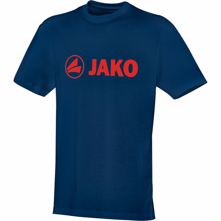 JAKO 6163-18 T-Shirt Promo Bleu Nuit/Flamme