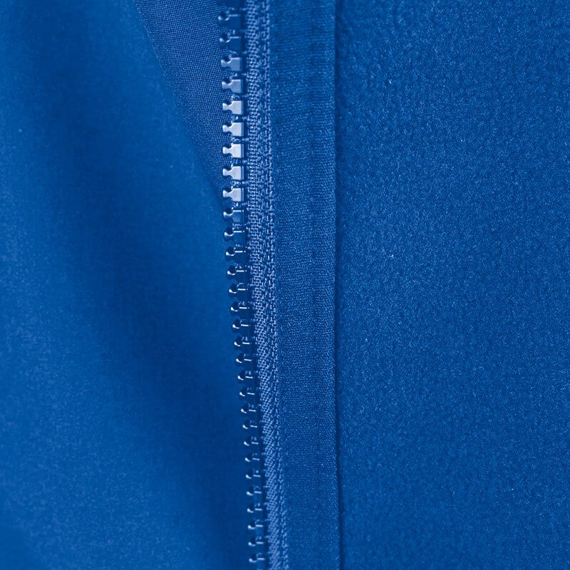 JAKO 7604-04-2 Veste Softshell Team Bleu Royal Zippergarage
