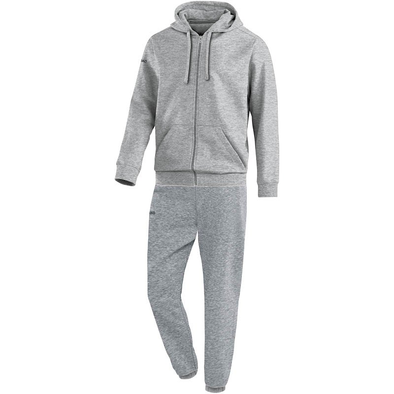 JAKO M9633-40 Hooded Jogging Tracksuit Team Mixed Grey