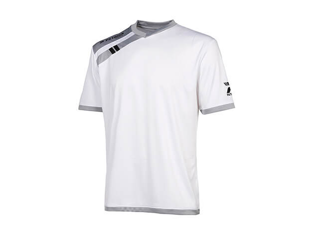 PATRICK FORCE101-WGY Soccer Shirt SS White/Grey