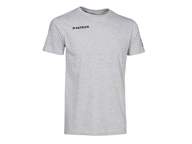 PATRICK PAT145-GRM T-Shirt CM Coton Gris Mêlée