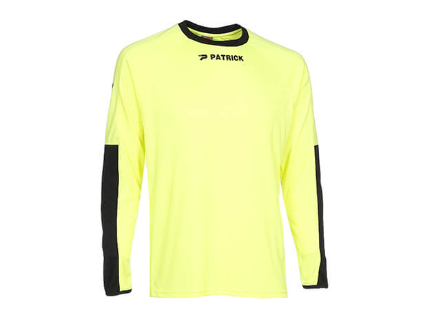 PATRICK PAT180-717 Football Goalkeeper Shirt Neon Yellow/Black